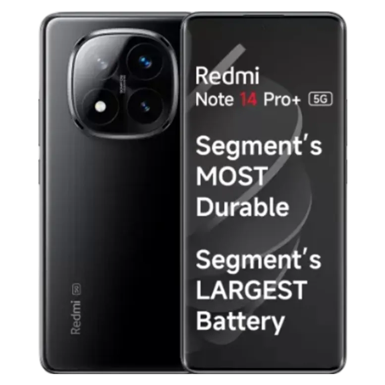 Xiaomi Redmi Note 14 Pro+ 5G 8/256 GB Black