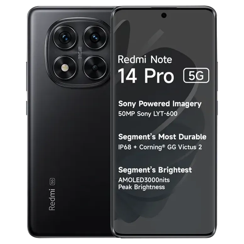 Telefon Xiaomi Redmi Note 14 Pro 5G 8/256 GB Black in Chisinau si