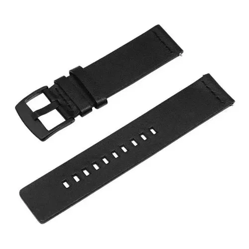 Curelușă din piele 22mm Black