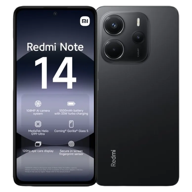 Xiaomi Redmi Note 14 6/128 GB Black