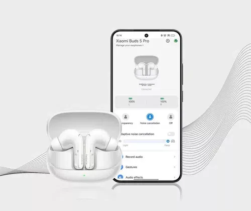 Căști fără fir Xiaomi Buds 5 Pro White