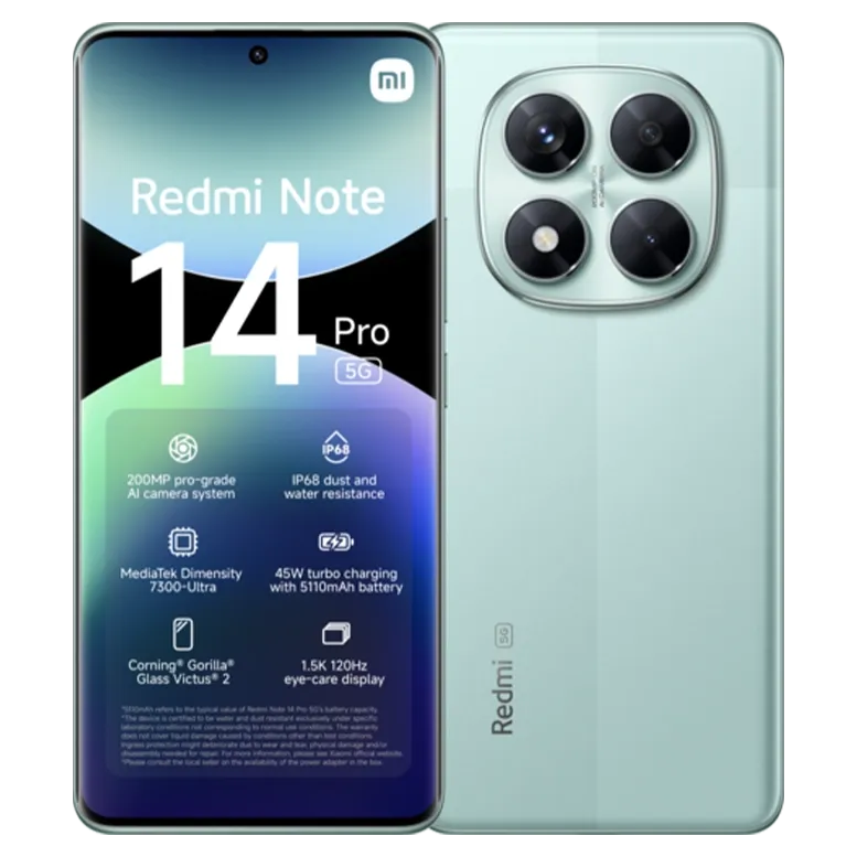 Xiaomi Redmi Note 14 Pro 5G 12/512 GB Green
