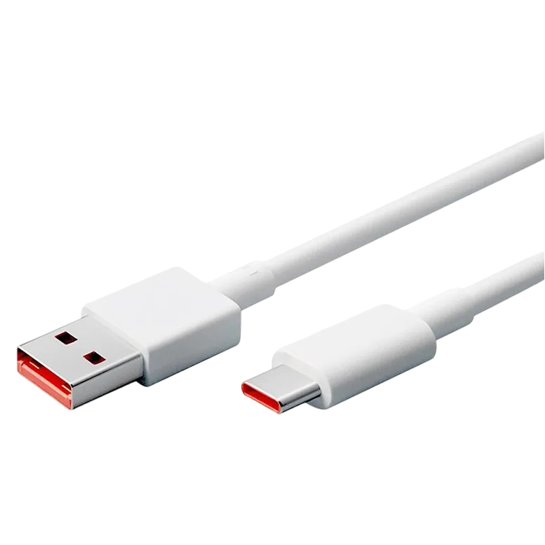 Кабель Mi Fast Charger 6A USB to Type-C 100cm, White