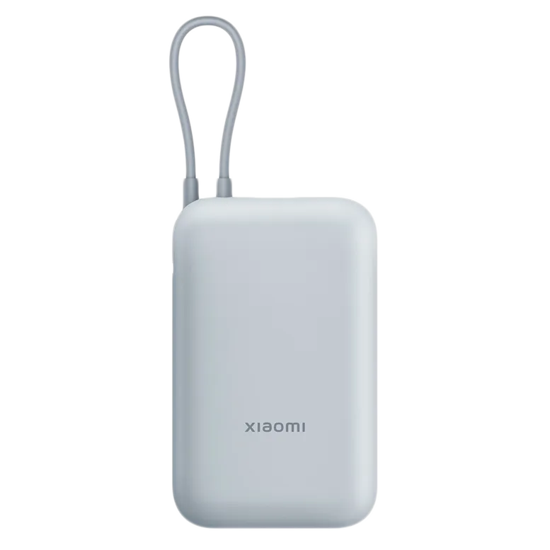 Портативное зарядное устройство Xiaomi Power Bank (Integrated Cable), Ice Blue
