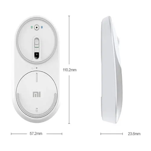 Mouse Xiaomi Mi Portable Mouse Argintiu