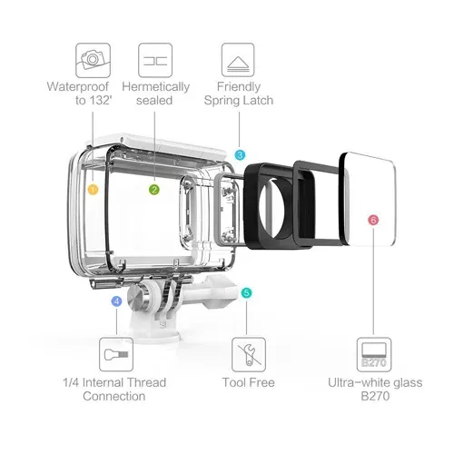 Xioami Husa impermeabila p/u Camera Interactiva 4K