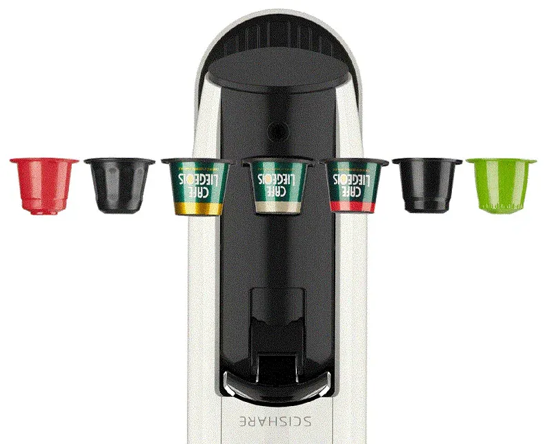 Кофемашина SCISHARE Smart Coffee Machine (with 20 pcs of Liegeois capsules)