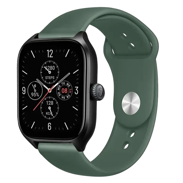 Curelușă din silicon 22mm Olive Green