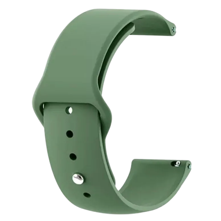 Curelușă din silicon 22mm Olive Green