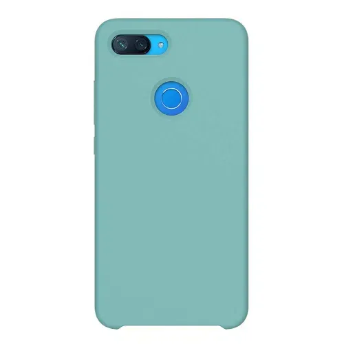 Silicon Case Premium for Xiaomi Redmi 8, Mi 8 lite Blue