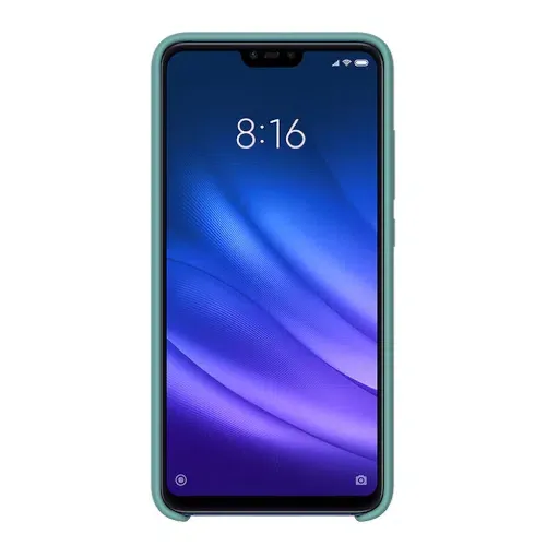 Silicon Case Premium for Xiaomi Redmi 8, Mi 8 lite Blue