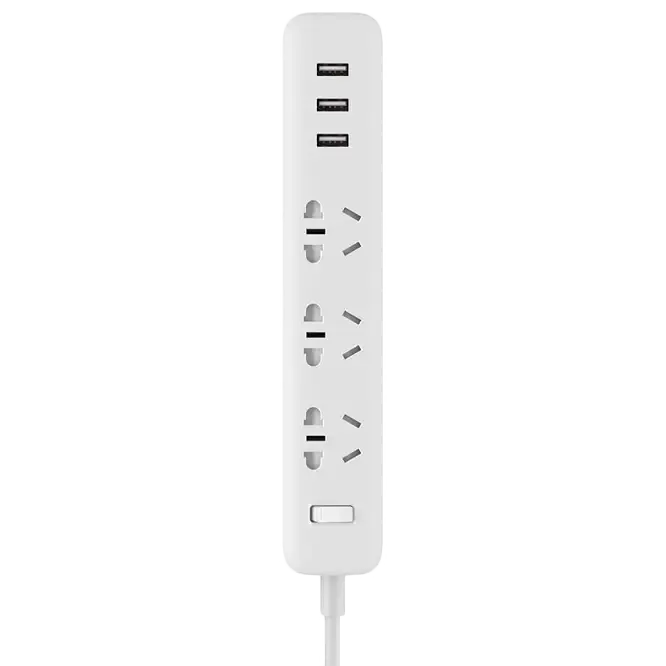 Prelungitor Mi Power Strip 3 USB White