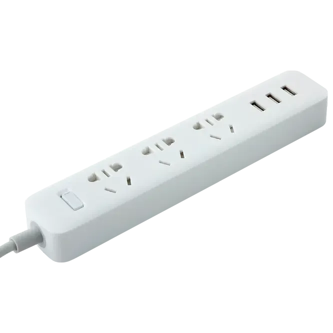Prelungitor Mi Power Strip 3 USB White