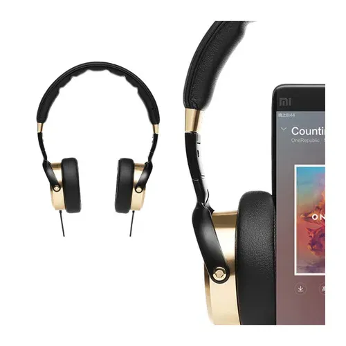 Xiaomi Original Headphone with mic Beryllium Black/Gold