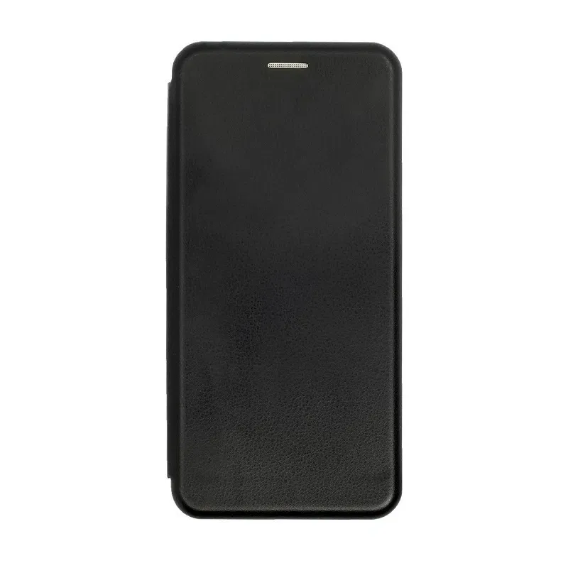 Flip case Smooth/plain leather for Xiaomi Black