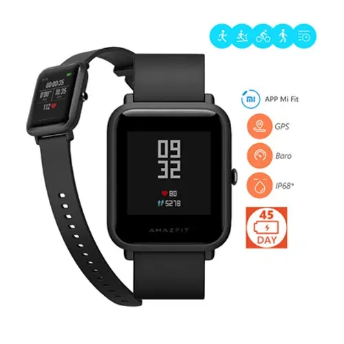 Умные часы Xiaomi Amazfit Bip Черные