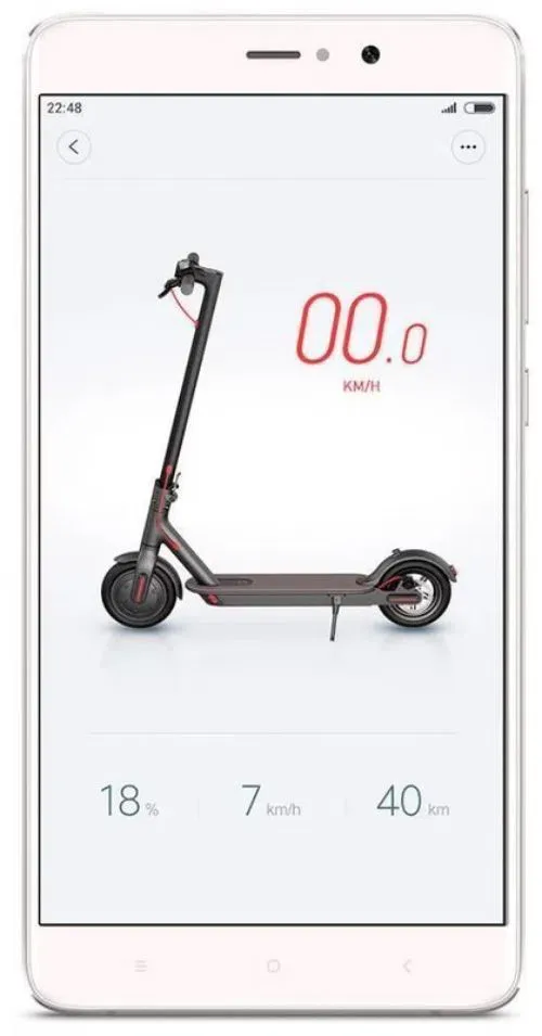 Электросамокат Xiaomi MiJia Electric Scooter Черный