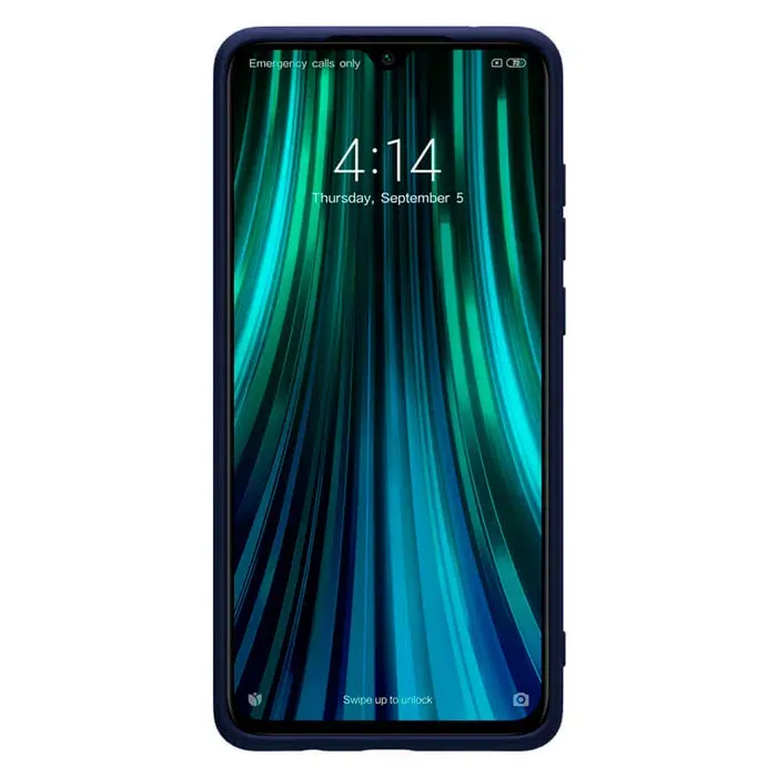 Чехол Xiaomi Redmi Note 8 Pro, Rubber-wrapped, Nillkin, Blue