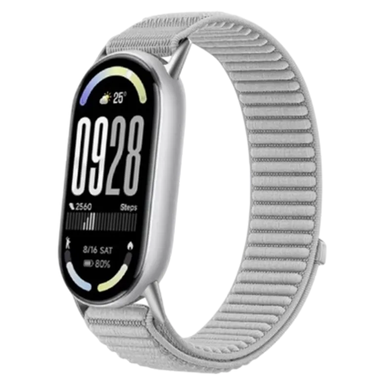 Curelușă Xiaomi Strap Nylon Smart Band 8/9/10, Grey