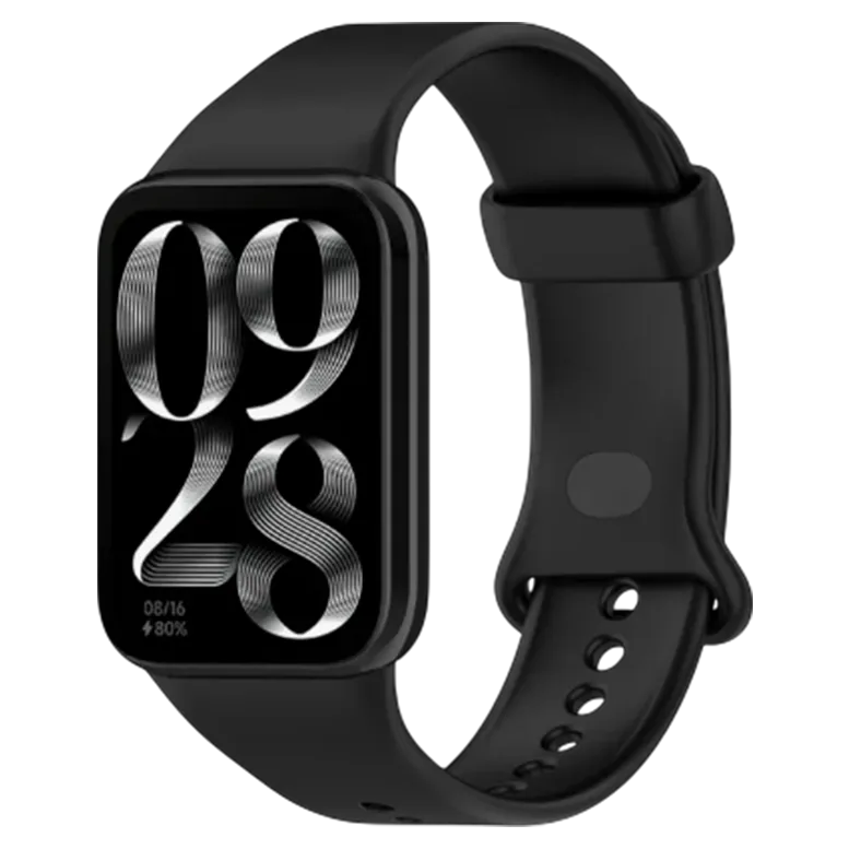 Curelușă Xiaomi Strap Silicon Redmi Watch 4 / 5 /Band 8 Pro/9 Pro Black