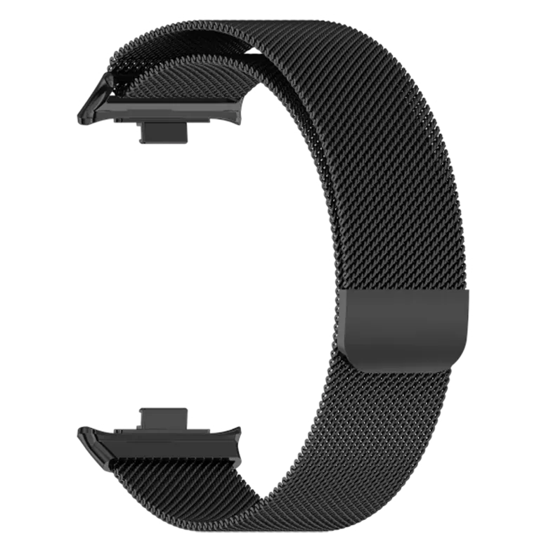 Cureluşă p/u Band 8 Pro / 9 Pro / Redmi Watch 4 Metal Black