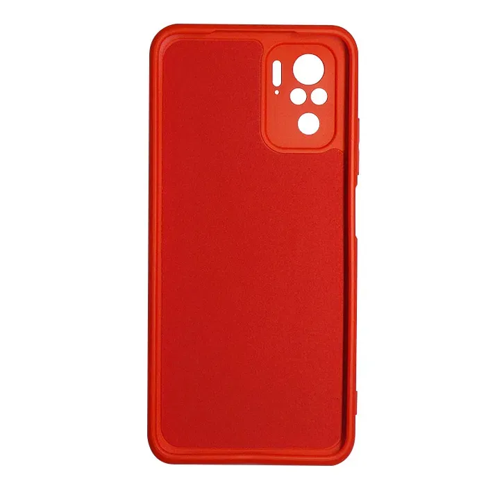 Silicon Case Premium for Xiaomi Redmi Note 10/10S/10 Pro Red