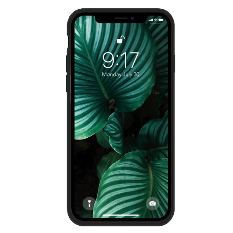 Silicon case Black for iPhone X/XS