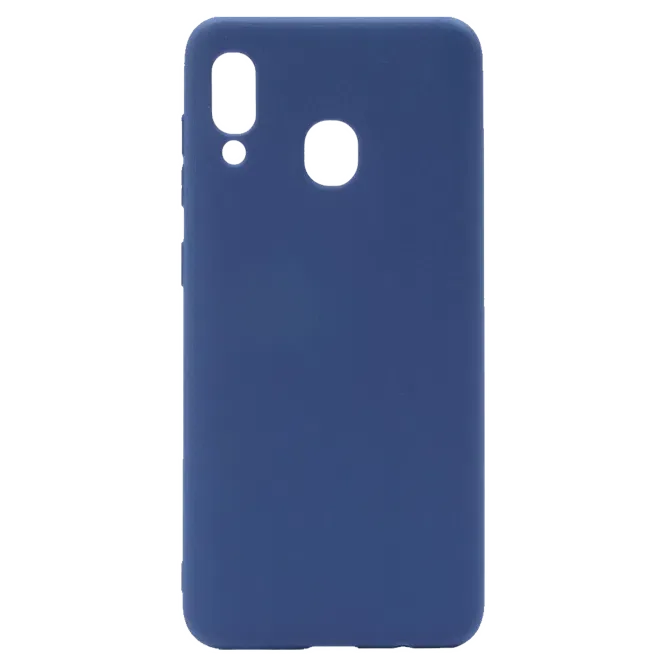 Husa Samsung Galaxy A30 Cover X Back/ TPU/ Blue