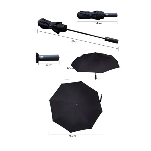Зонт MiJia Automatic Umbrella Black
