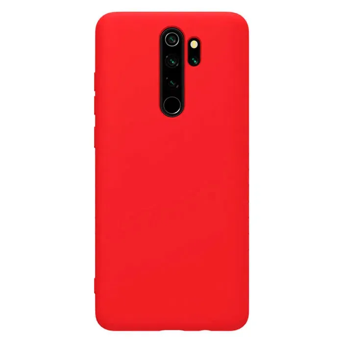 Husa Xiaomi Redmi Note 8 Pro, Rubber-wrapped, Nillkin, Red