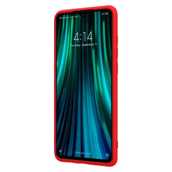 Husa Xiaomi Redmi Note 8 Pro, Rubber-wrapped, Nillkin, Red