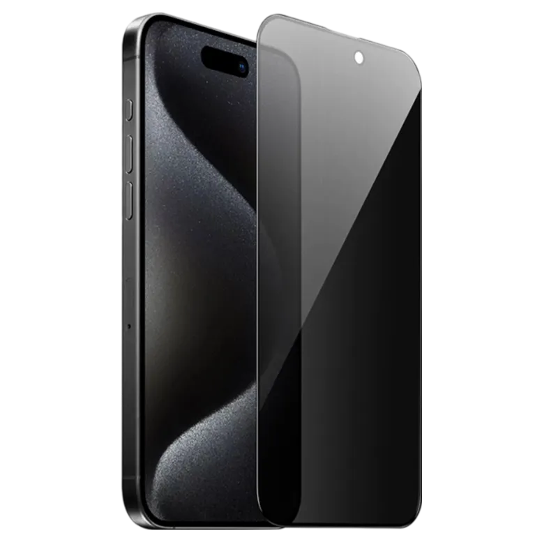Набор защитных стекол HOCO Guardian антишпион для iPhone 16 Pro (G15)