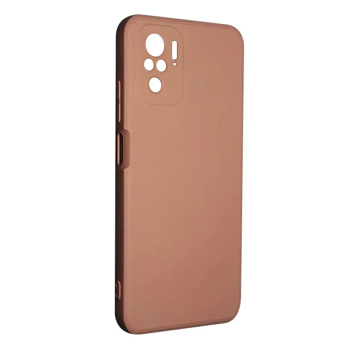 Silicon Case Premium for Xiaomi Note 9/10/10S/10 Pro Peach