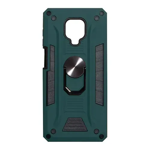 Robot case with ring for Xiaomi Redmi Note 9S/9 Pro/Pro Max Green