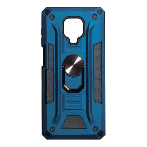Robot case with ring for Xiaomi Redmi Note 9S/9 Pro/Pro Max Blue