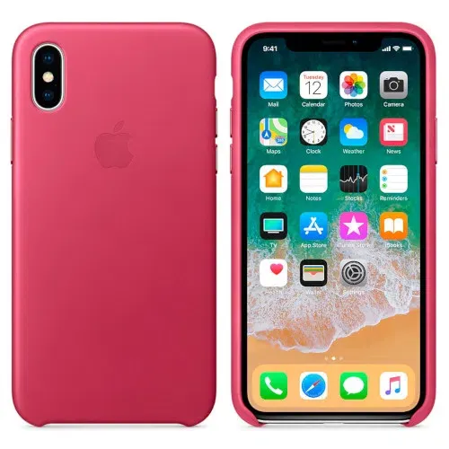 Silicon Case Premium for iPhone XS Max Pink
