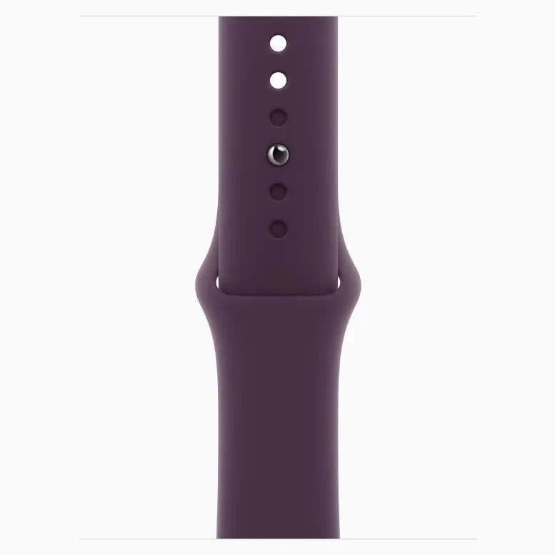 Apple Watch SE 2024 Starlight GPS Sport Band Plum 44 mm 3