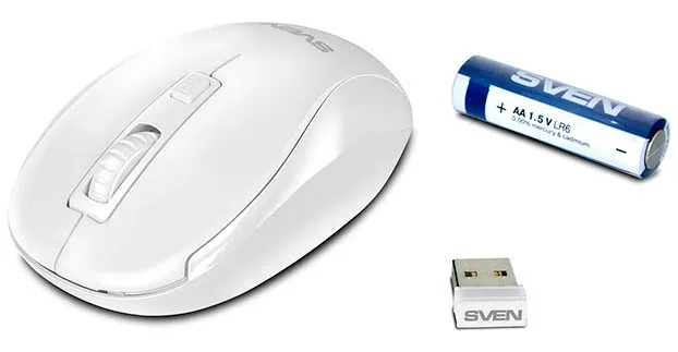 Mouse Sven RX-255W White