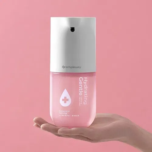 Автоматический дозатор с жидким мылом Xiaomi Simpleway Pink