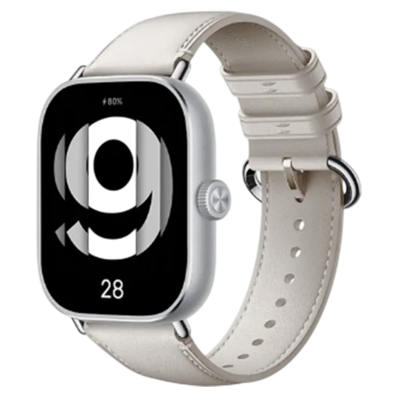 Ремешок Xiaomi Strap Leather Redmi Watch 4 / 5 /Band 8 Pro/9 Pro White