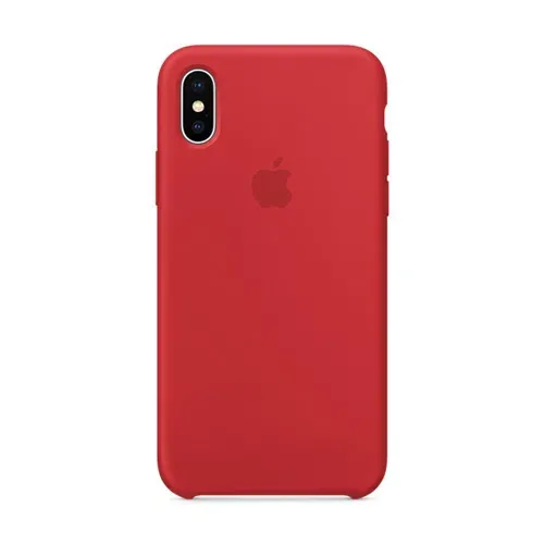 Silicon Case Premium for iPhone XS Max Red