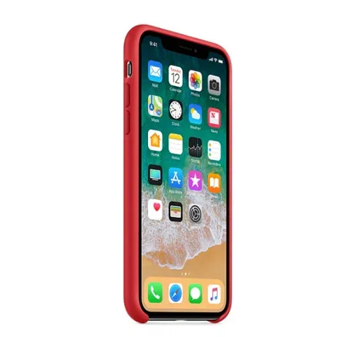 Silicon Case Premium for iPhone XS Max Red
