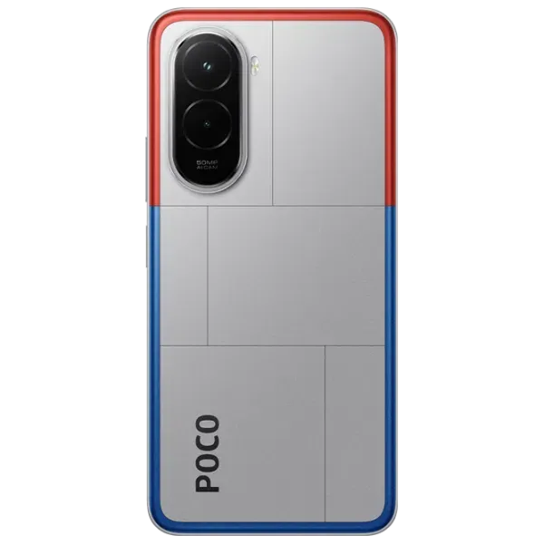 POCO M7 8/256 ГБ Silver Chrome