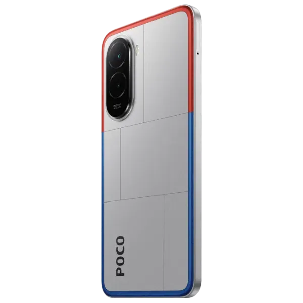 POCO M7 8/256 ГБ Silver Chrome