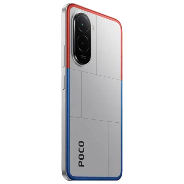 POCO M7 8/256 ГБ Silver Chrome