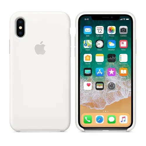 Silicon Case Premium for iPhone X/XR/XS/XS Max White