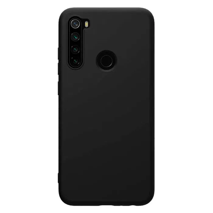 Husa Xiaomi Redmi Note 8, Rubber-wrapped, Nillkin, Black