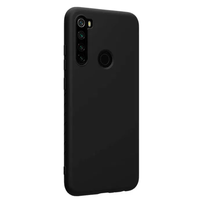 Husa Xiaomi Redmi Note 8, Rubber-wrapped, Nillkin, Black