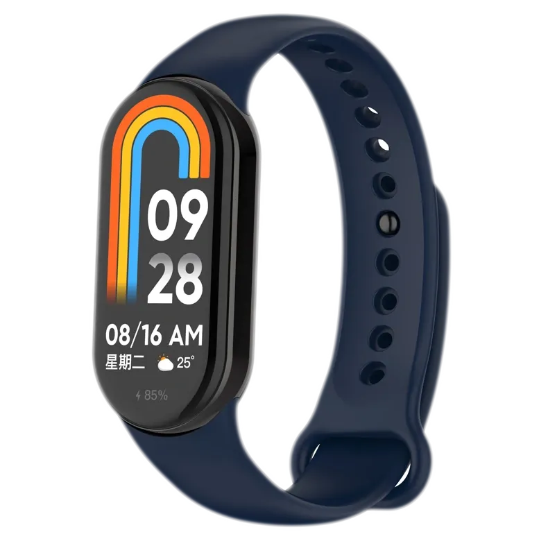 Cureluşă p/u Xiaomi Smart Band 8/9 Dark Blue
