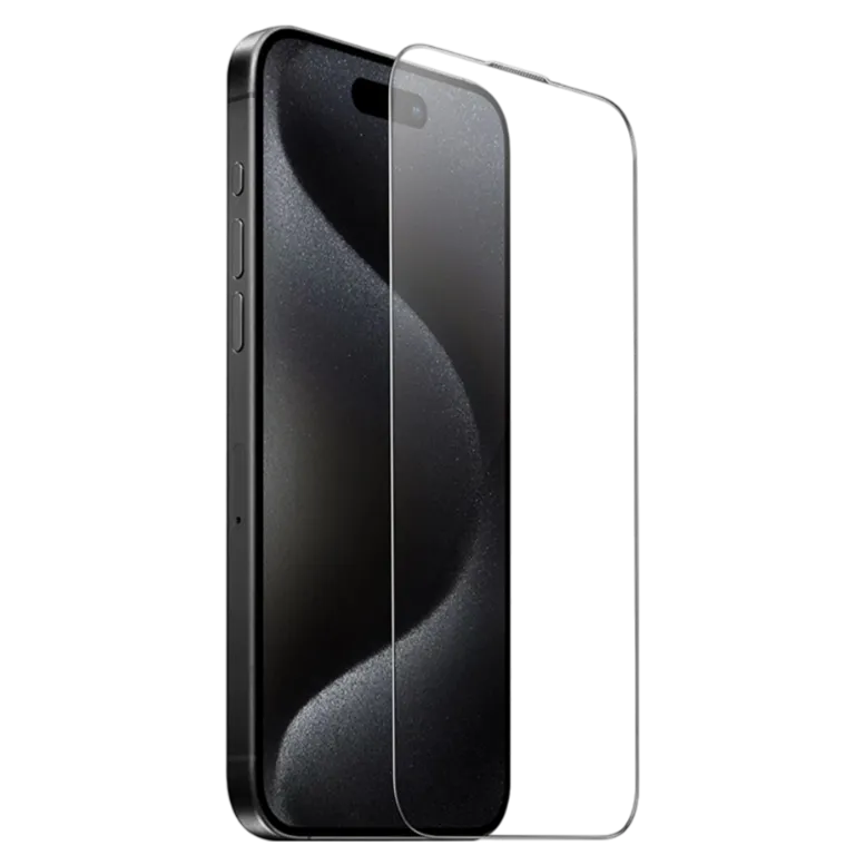 Защитное стекло HOCO 9D Large Arc пылезащитное для iPhone 16 Pro (A34)